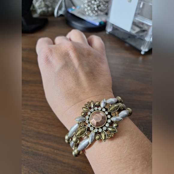 LANE BRYANT BEADED BRACELET NWT - Picture 5 of 8